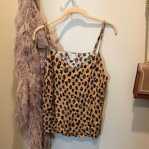 a new day Leopard Print Camisole